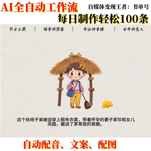 coze扣子工作流三分钟精读一本书AI视频制作ai智能体全自动带教程