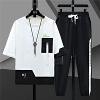 Белый и черный [топ+брюки]