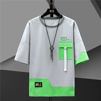 Серый зеленый [топ]