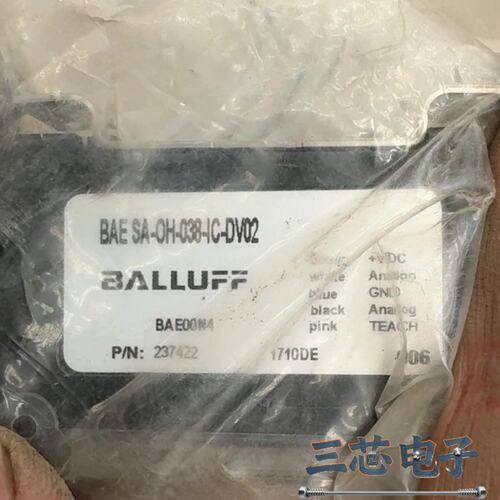 询价~全新巴鲁夫BAE SE–OH-038-IC–DV02光电传感
