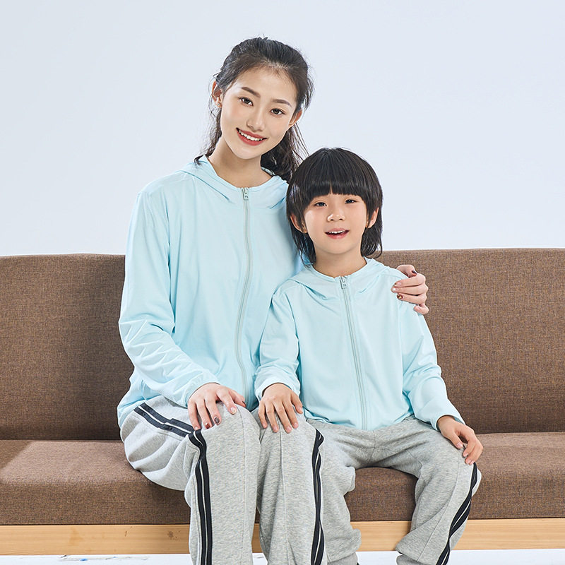 yiigoo壹果K防男女儿童夏天皮肤衣防紫外线外套成人亲子遮阳防晒