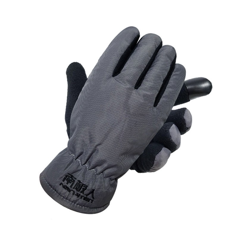 秋冬季加棉加厚手套男防风保暖户外女触屏骑行摩托车情侣滑雪CC97