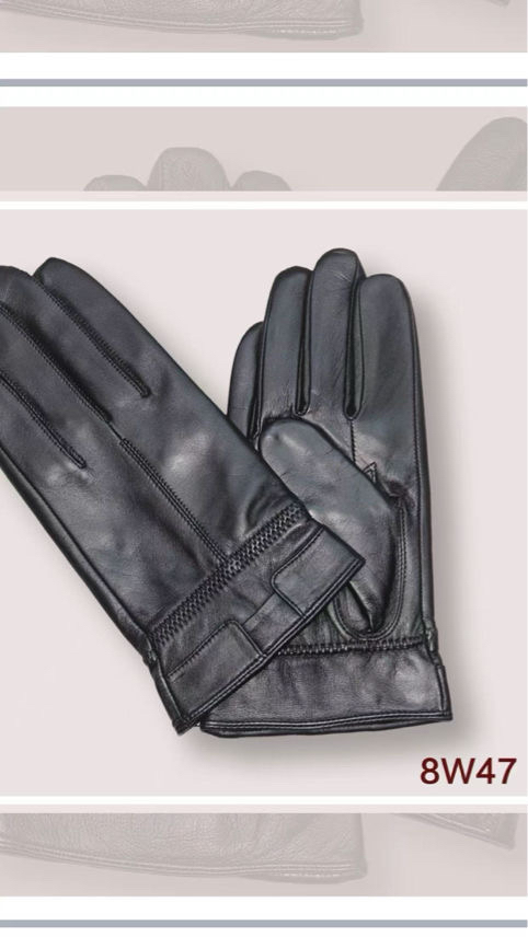 雪豪触屏开车真皮手套冬季薄款