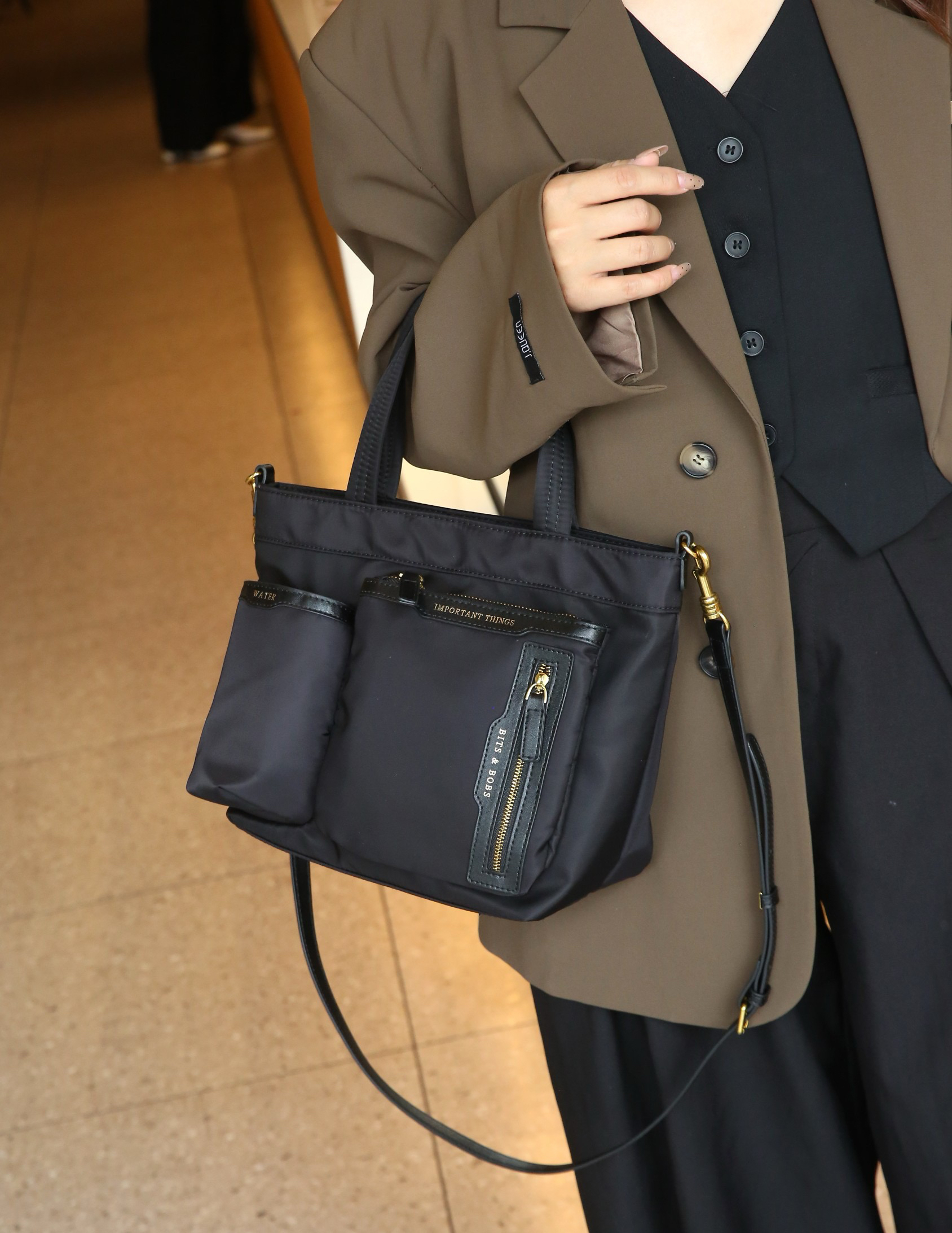 进口防水牛津布手提斜挎包