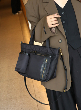 VF华伦·梵妮进口防水牛津布手提斜挎多口袋EW迷你手提包6838