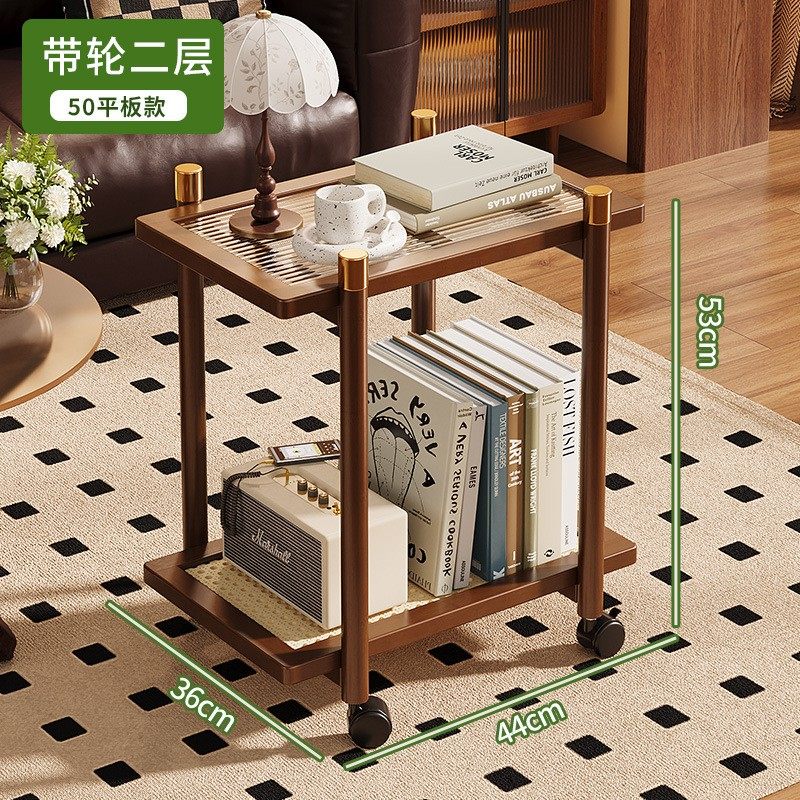 方形小茶几置物架现代简约家用客厅多功能小推车极小户型沙发EC20,住宅家具,移动边几/推车,淘宝优惠券,粉丝福利购,淘宝优惠卷