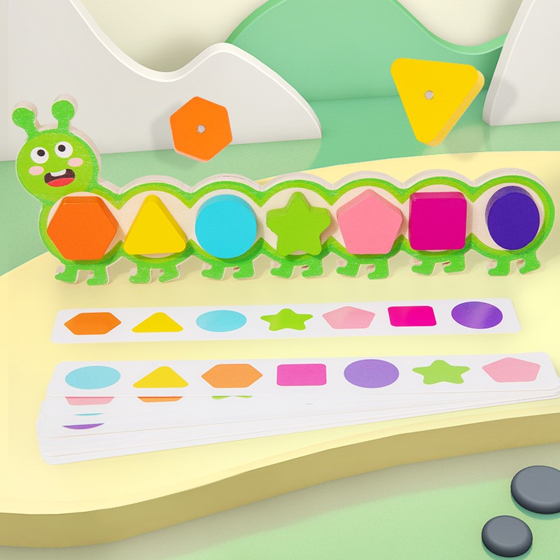 儿童益智力早教玩具木制磁性七巧板教具开发智力拼图拼板AC06