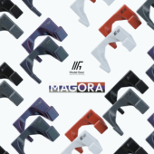 ModelGear负压箱用磁吸喷笔支架 笔架