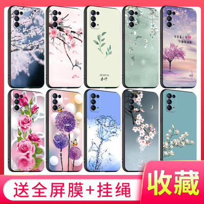 适用于OPPOReno5手机壳PEGM00女款oppreno5软壳opprone5磨砂PEGM10创意0pp0 rono5防摔poop roen5硅胶rneo5男