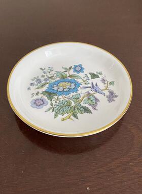 Spode 斯波德 Marlborough Spray 英国骨瓷首饰碟 中古摆件收藏盘