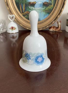 Wedgwood 韦奇伍德 英国中古 CLEMENTINE 瓷铃铛 手摇餐铃 召唤铃