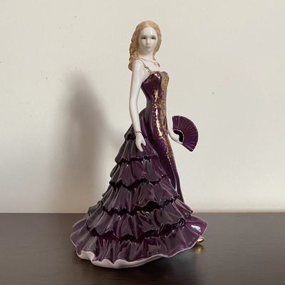 Royal Worcester 皇家伍斯特 2005 Abigail 手工限量描金美人瓷偶