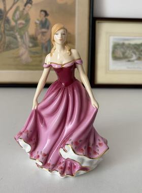 Royal Doulton皇家道尔顿 Pretty Ladies 2012年英国手绘瓷偶摆件