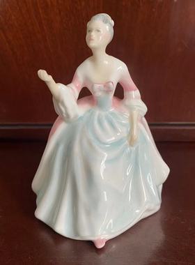 Royal Doulton 皇家道尔顿 1985年 英国戴安娜瓷偶收藏 淑女人偶