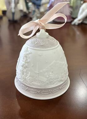 LLADRO 雅致 西班牙 1991年年份收藏纪念瓷器铃铛 摆件装饰瓷餐铃