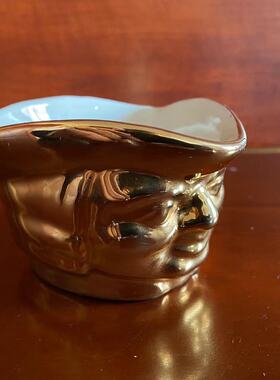 托比 Toby 英国老瓷器 Shorter & Son 古董摆件罐 手绘孤品瓷杯