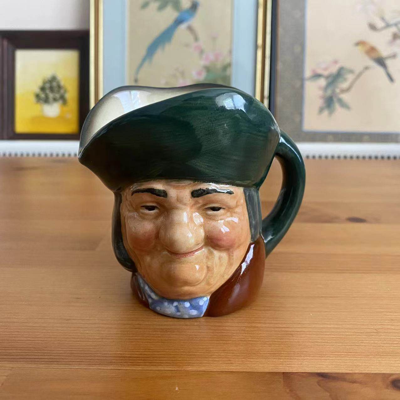 Royal Doulton 皇家道尔顿 人物迷你酒杯 装饰老瓷器 收藏小瓷杯