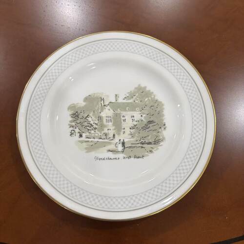 Spode 斯波德 限量收藏 Glyndebourne 英国骨瓷风景小瓷碟 装饰盘