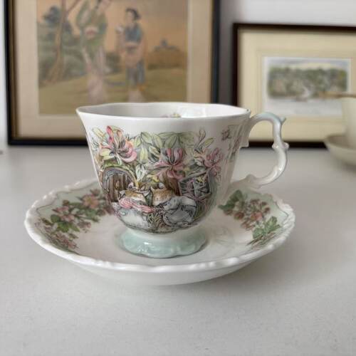 Royal Doulton 皇家道尔顿 1983年老鼠搬家夏季咖啡杯 收藏午茶杯