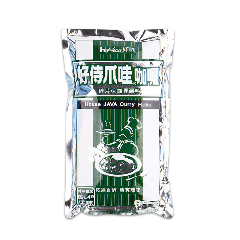 咖喱好侍中辣碎片日式咖喱图片