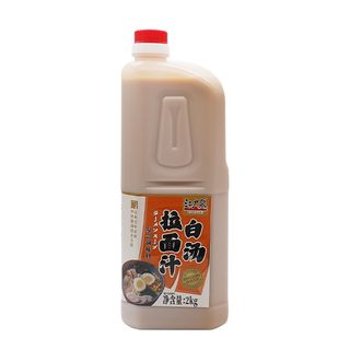 江户泉白汤拉面汁2kg 日本拉面汤料猪骨豚骨高汤底调味料日式商用