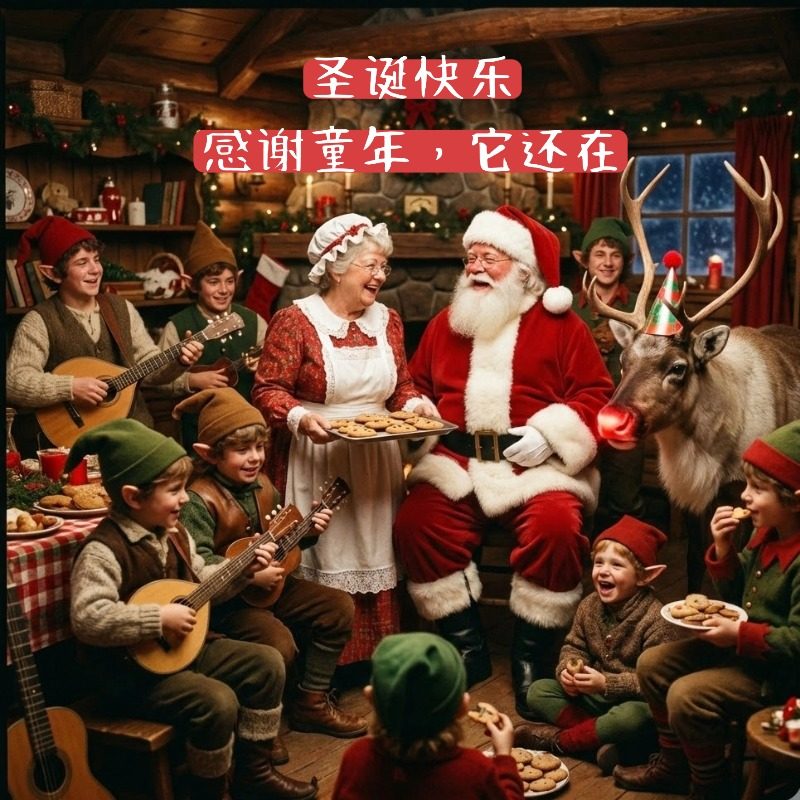 【圣诞快乐】2025圣诞老人回信礼物袋手写信好孩子证书圣诞礼物