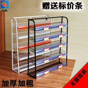 超市收银台前架货架口香糖架计生架储物糖果展架便利店药店前置架