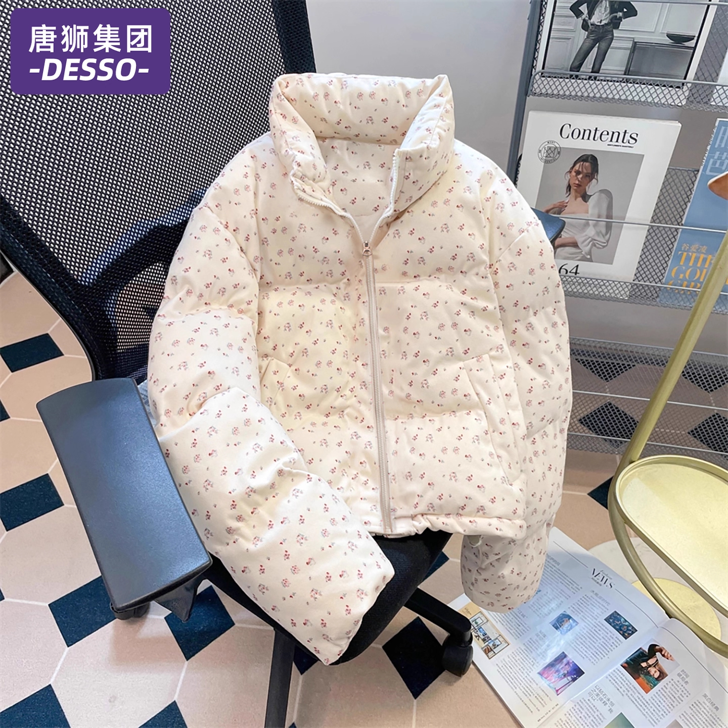 唐狮集团超好看羽绒棉服女冬季