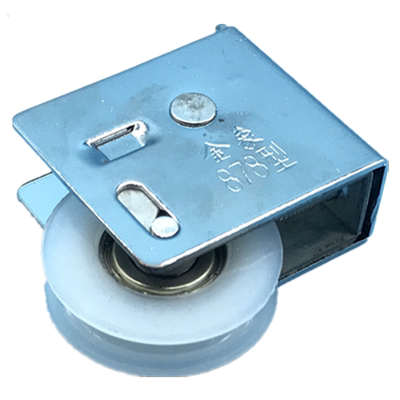 878型单滑轮铝合金平移推拉门窗滚轮金象滑轮老式移窗轨道轴承轮