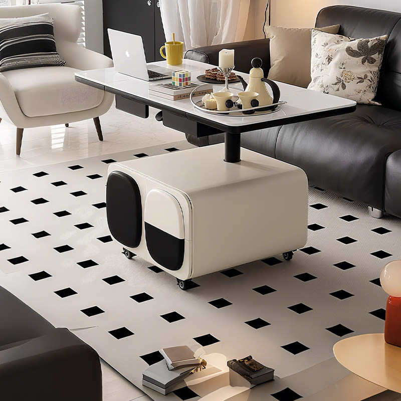 熊猫边几可移动升降茶几小桌子意式极简岩板茶几现代简约客厅家用,住宅家具,角几/边几,淘宝优惠券,粉丝福利购,淘宝优惠卷