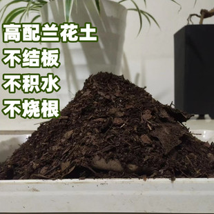 兰花种植专用土疏松透气腐殖土风化石兰花植料弱酸性腐殖质营养土