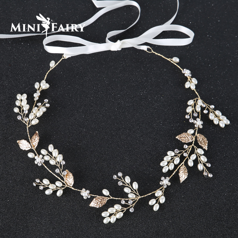 minifairy儿童金色写真摄影发带