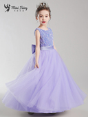 女童高端合唱团礼服学生六一主持才艺表演讲比赛小女孩钢琴演出服