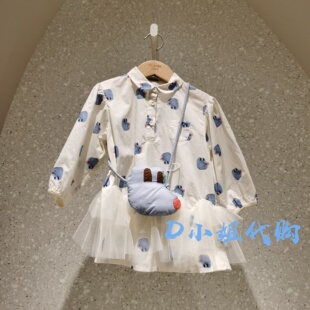 226623401A Mlatin马拉丁2026夏装新款女童休闲连衣裙 599