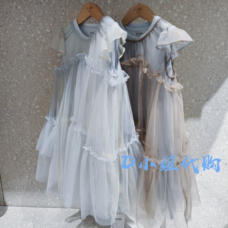 126323002T Mlatin马拉丁2026夏装新款女童休闲连衣裙 599