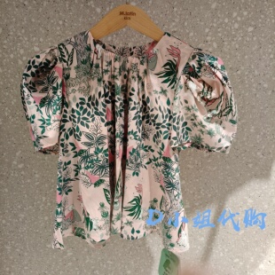 126315106C 新款 女童休闲衬衫 369 Mlatin马拉丁2026夏装