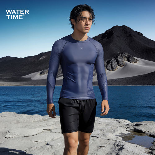 WaterTime泳衣男士上衣速干泳裤