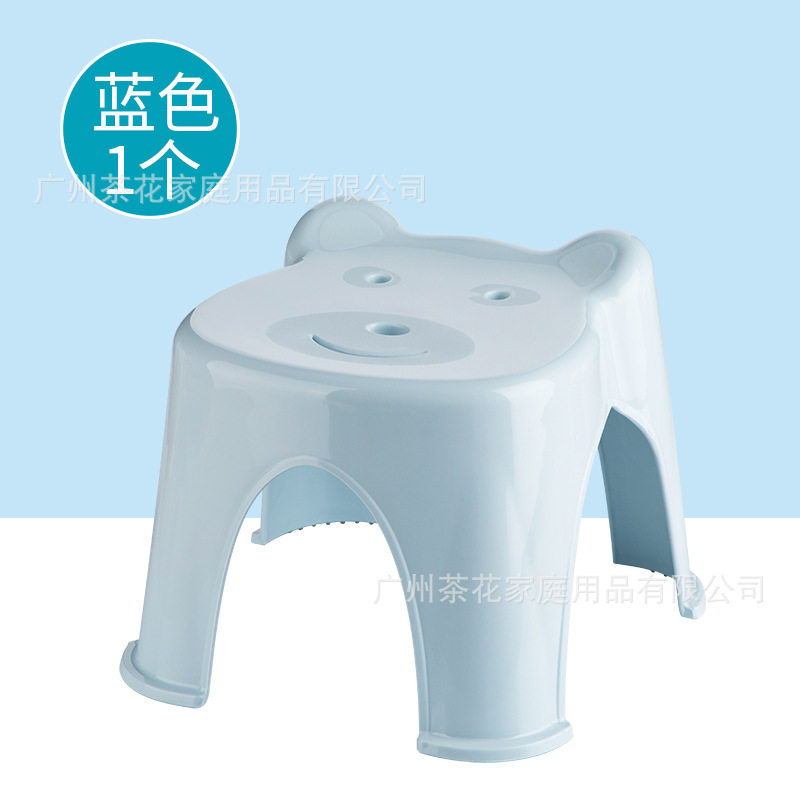 茶花加厚卡通动物造型儿童小矮凳