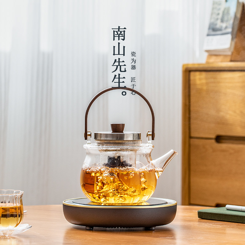 南山先生即刻煮茶器家用大容量蒸煮茶壶烧水壶泡茶壶煮茶电陶炉,餐饮具,煮茶炉,淘宝优惠券,粉丝福利购,淘宝优惠卷