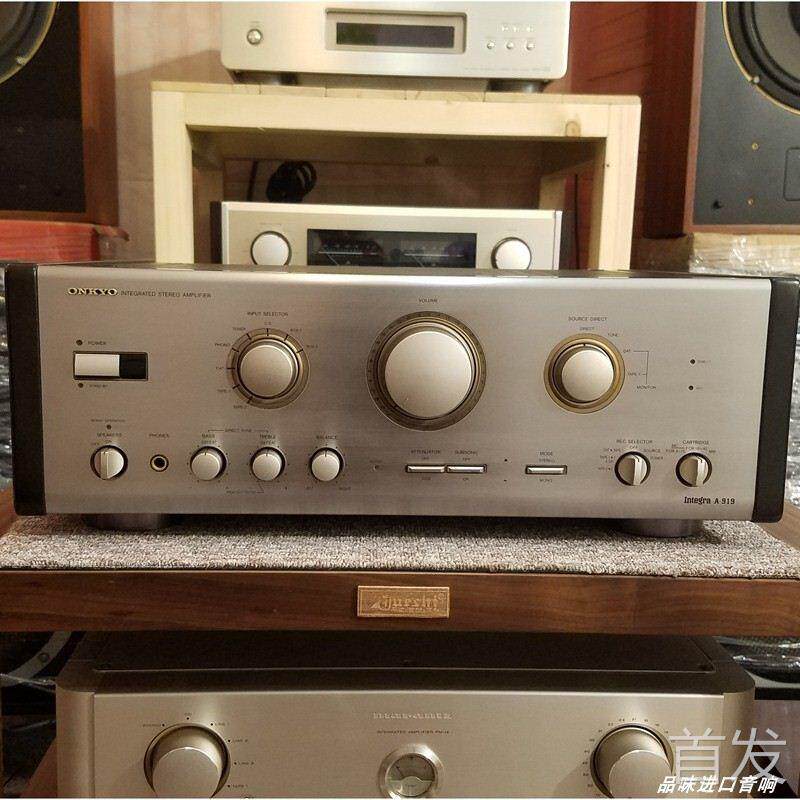 日本原装进口 ONKYO/安桥 A-919 功放机放大器 Hifi发烧音响二手.