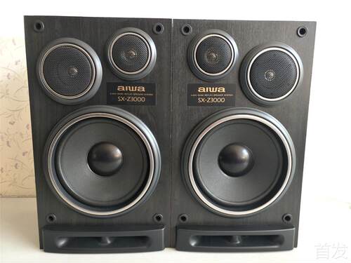 二手音响 爱华 Z3000 发烧书架音箱 HIFI音箱 八寸低音 实物拍摄.