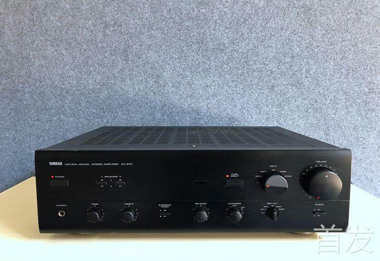 二手原装雅马哈 AX-570 发烧纯功放 hifi功放 进口音乐功放..