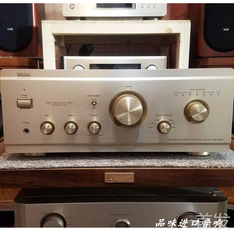 日本原装进口DENON/天龙 PMA-2000II MOS场效应管功放机 二手发烧
