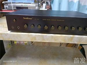 天逸 AD-780 前级话筒混响器 发烧高保真K歌家用卡拉OK效果器前级