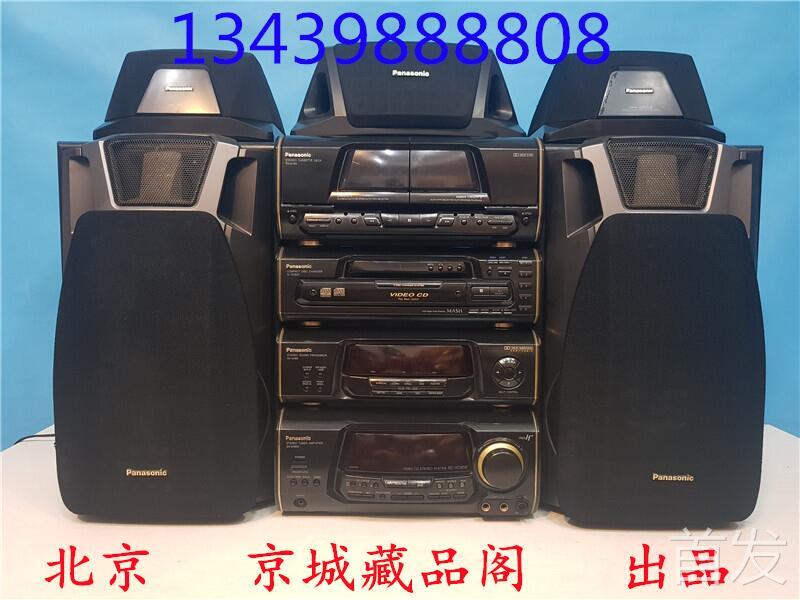 日本原装 95新Panasonic/松下SC-VC958组合音响 音箱 二手音响..