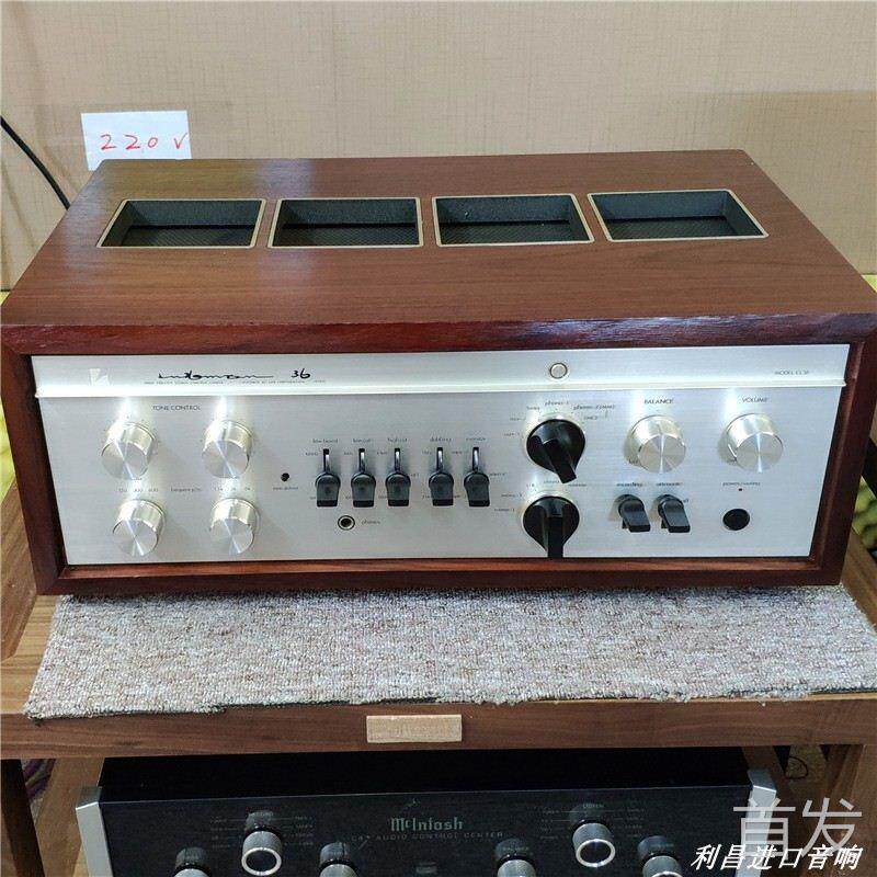 LUXMAN/力士 CL-36 胆前级功放机 日本原装进口 CL36旗舰功放二手