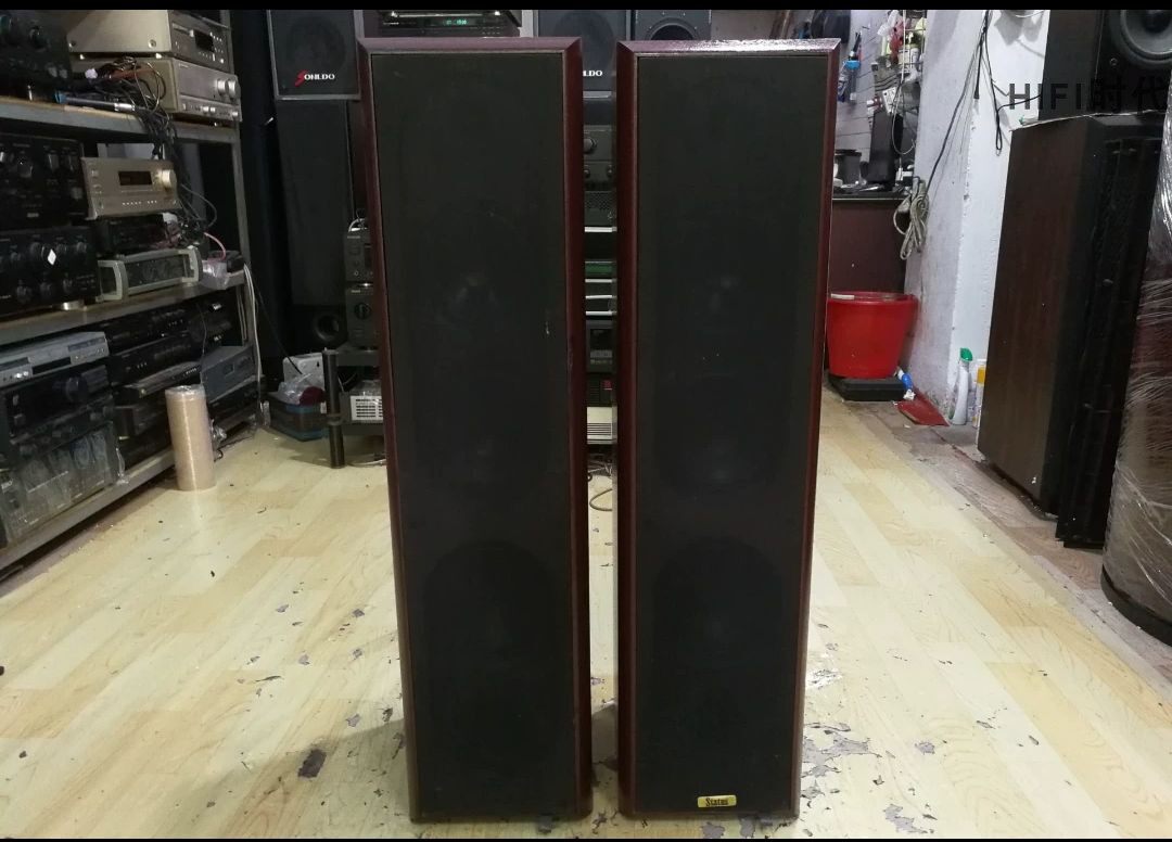 二手原装进口丹麦至尊SYM-200双6.5寸音响监听发烧落地式音箱