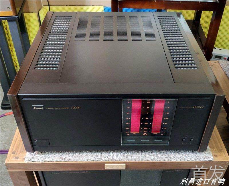 Sansui/山水 B-2301 后级功放机二手原装进口大功率b2301发烧音响