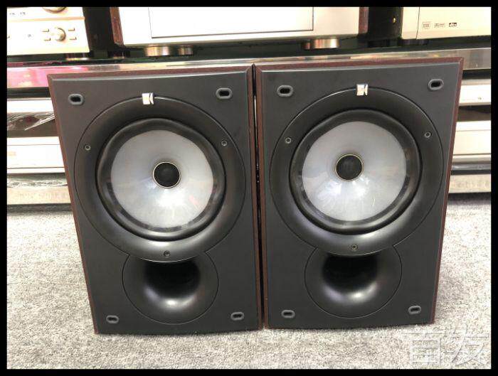 二手原装英国KEF Q15 红色版发烧HIFI同轴书架音箱 胆机指定音箱.