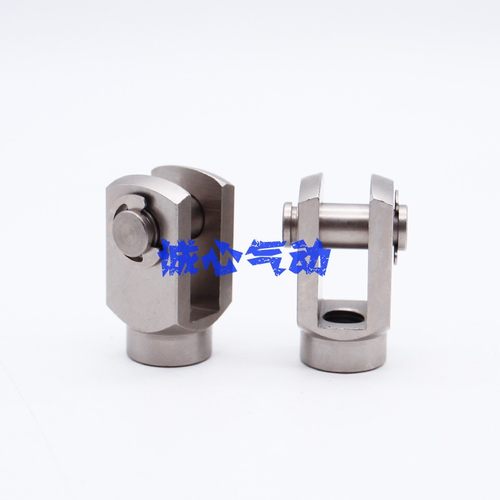 原装亚德客ACQ气缸Y型接头F-ACQ32Y/ACQ50Y/ACQ80Y/ACQ100Y